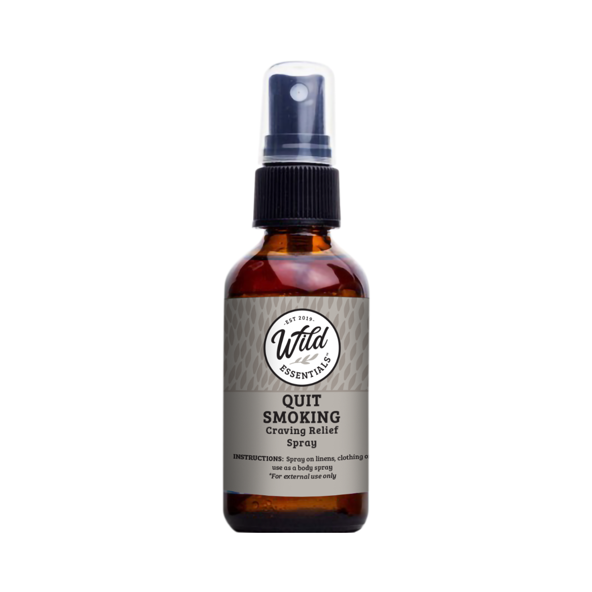 Quit Smoking Body/Linen Spray | Natural USA Made Wild Essentials LLC. Quit Smoking Body/Linen Spray | Natural USA Made Wild Essentials LLC.