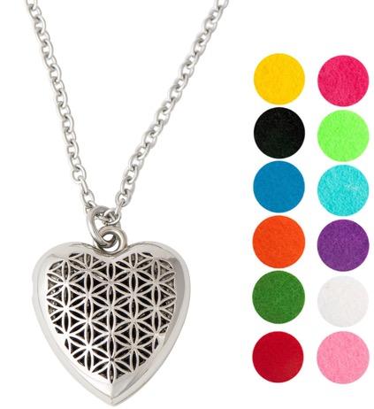 Necklace Diffuser Without Oils (Alloy)