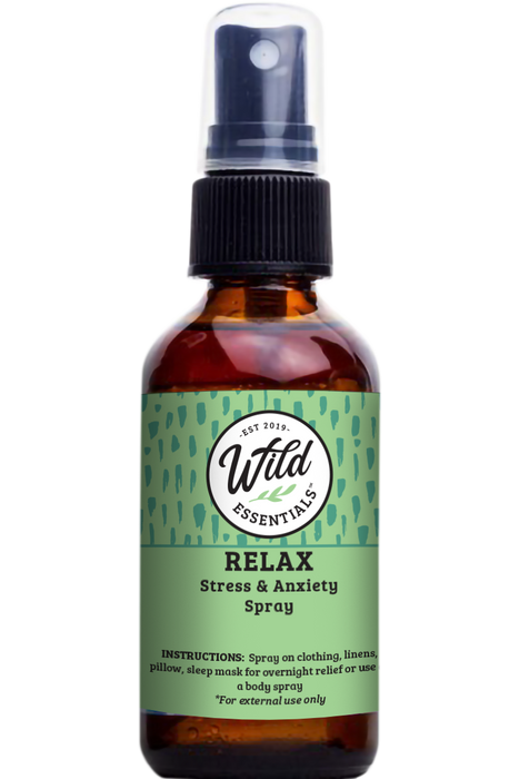 "Relax" calming Body/Linen Spray - 2 oz./60ml