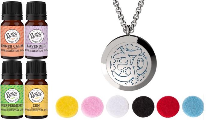 Necklace Diffusers With Oils AUM