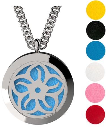 Necklace Diffusers Without Oils LOTUS FLOWER