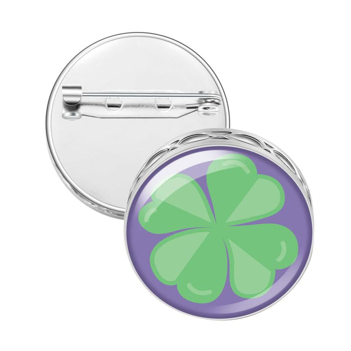Pin Brooch Diffusers Without Oils LUCKY CLOVER