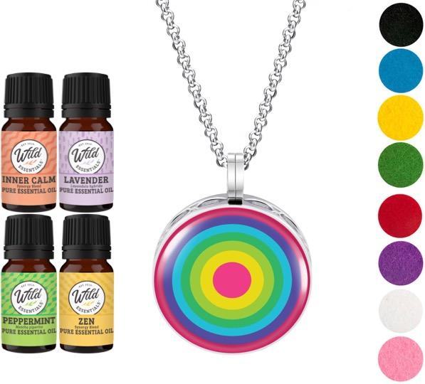 Necklace Diffusers With Oils JAWBREAKER