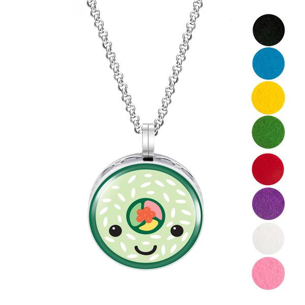 Necklace Diffusers Without Oils SUSHI ROLL