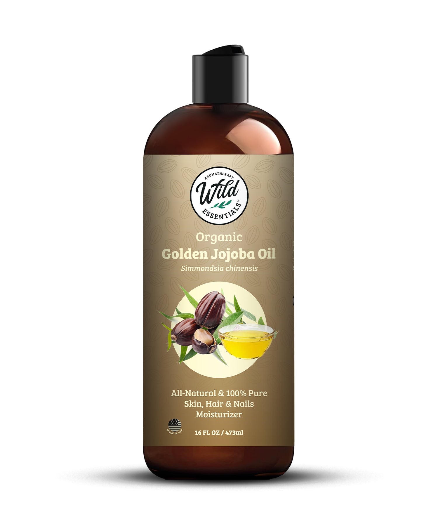 Jojoba Oil (16 oz) – 100% Pure Jojoba Seed Oil