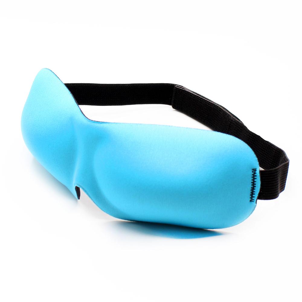 Contoured Sleep Mask - Aqua