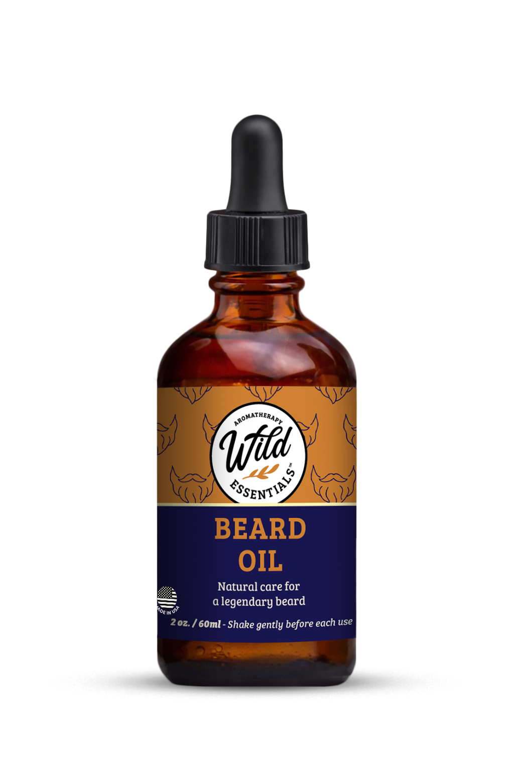 Beard Oil (2 oz) – Sandalwood, Cedarwood, Bergamot & Vanilla Absolute