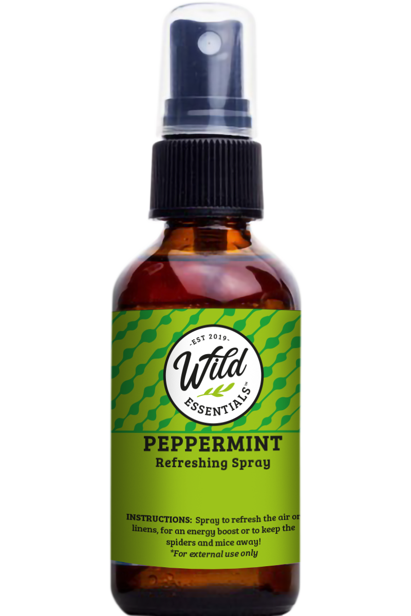 Peppermint Room/Shower Spray - 2 oz./60ml