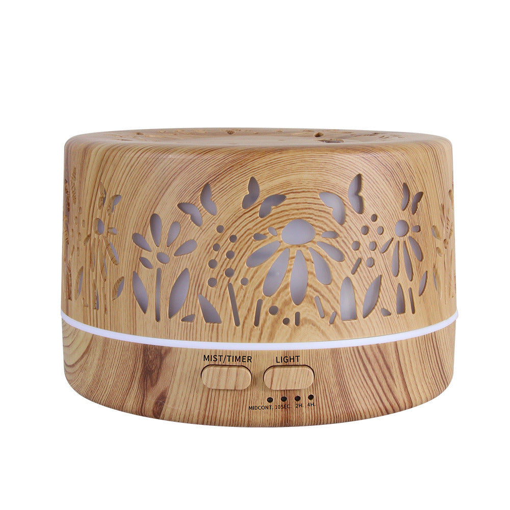 Floral Diffuser 700ml | Light Wood Aromatherapy 20Hr – Wild Essentials LLC.
