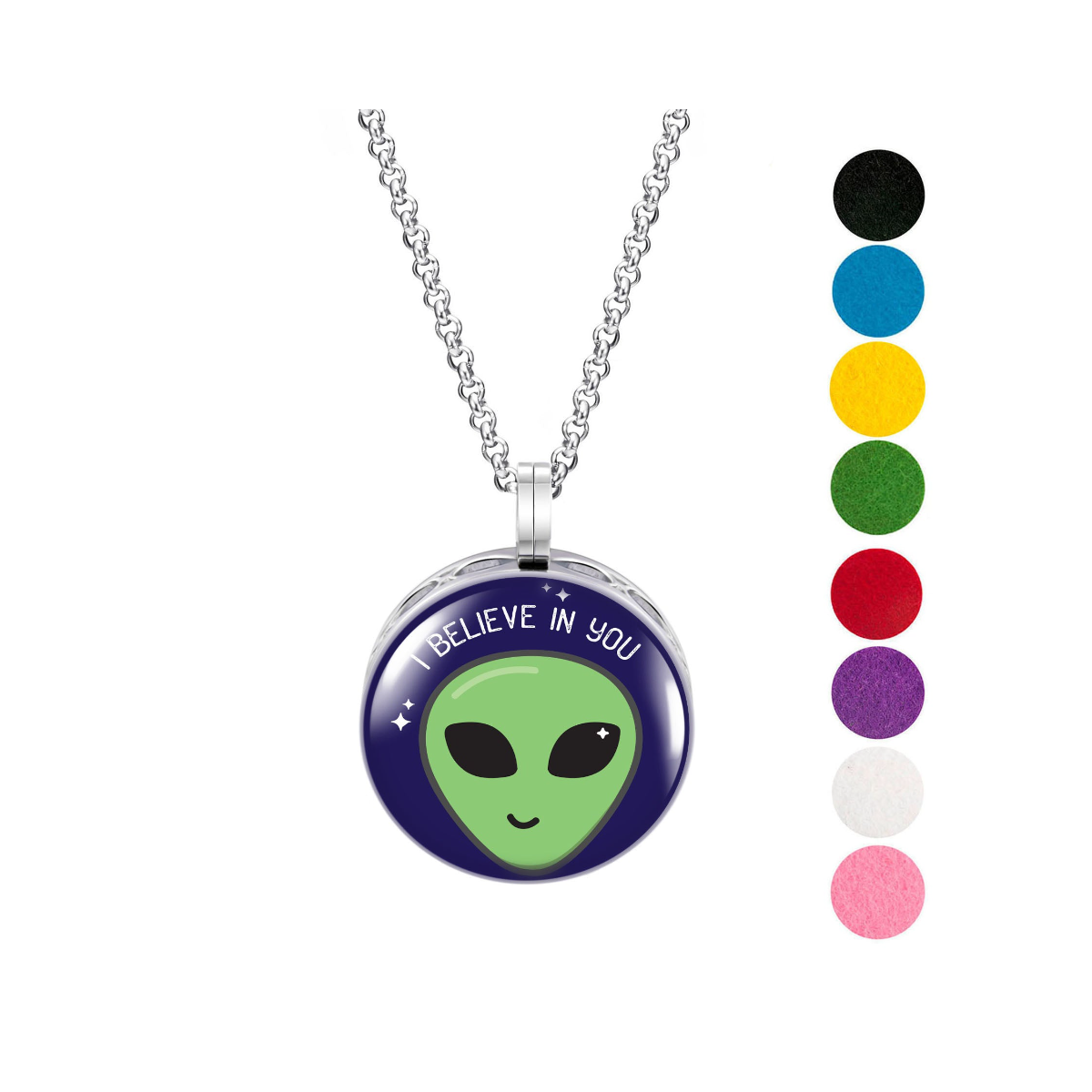 Aromatherapy Diffuser Necklace - Enameled (30+ Styles)