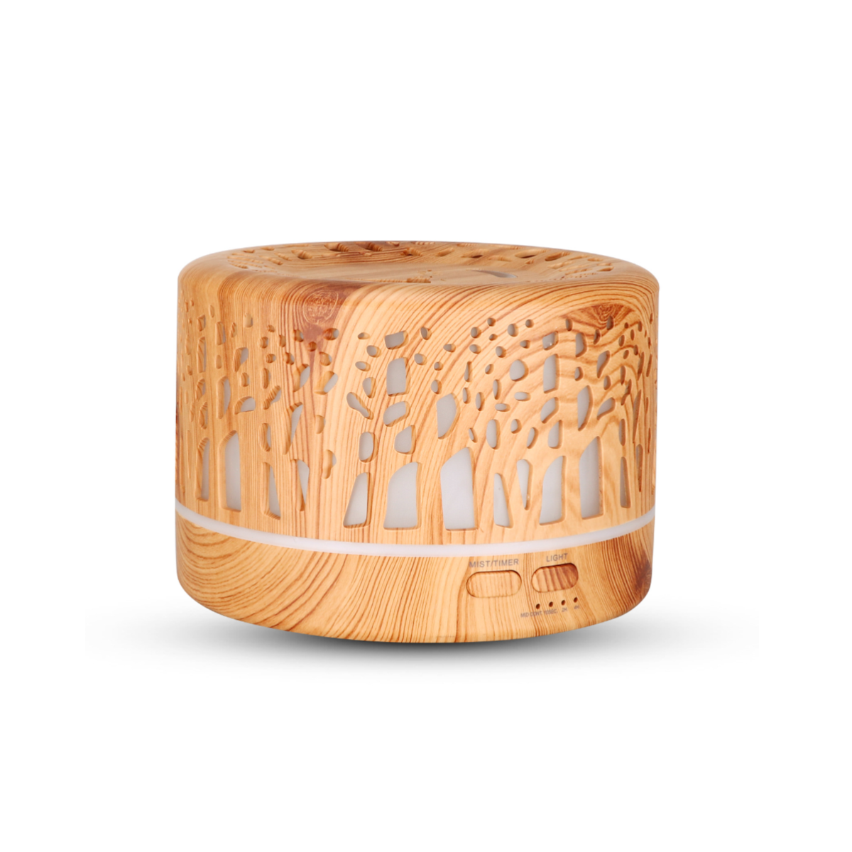 700ml Aromatherapy Diffuser - Trees Light Wood