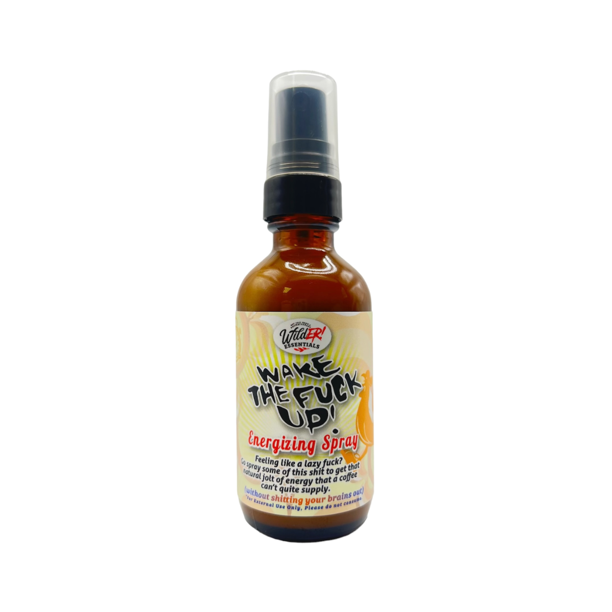 Wake The Fuck Up - Energizing Essential Oil Spray - 2 oz./60ml