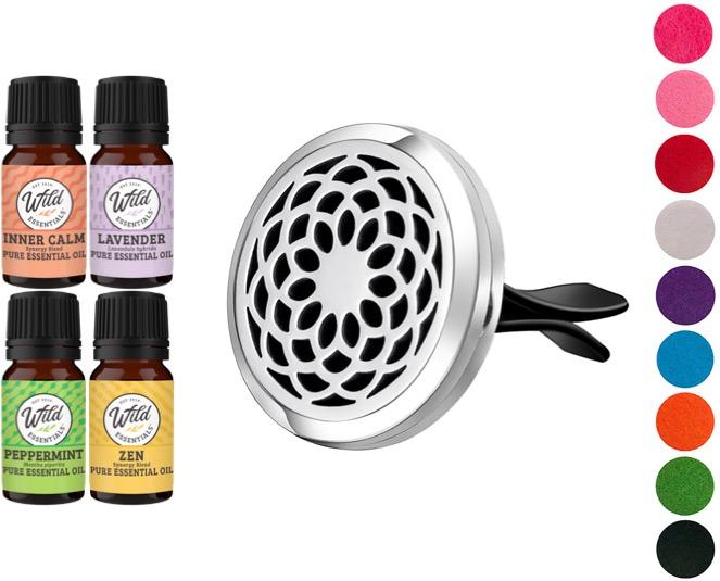 Car Vent Diffusers With Oils SUNFLOWER