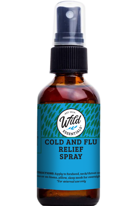 "Cold and Flu Relief" Soothing Body Spray - 2 oz./60ml
