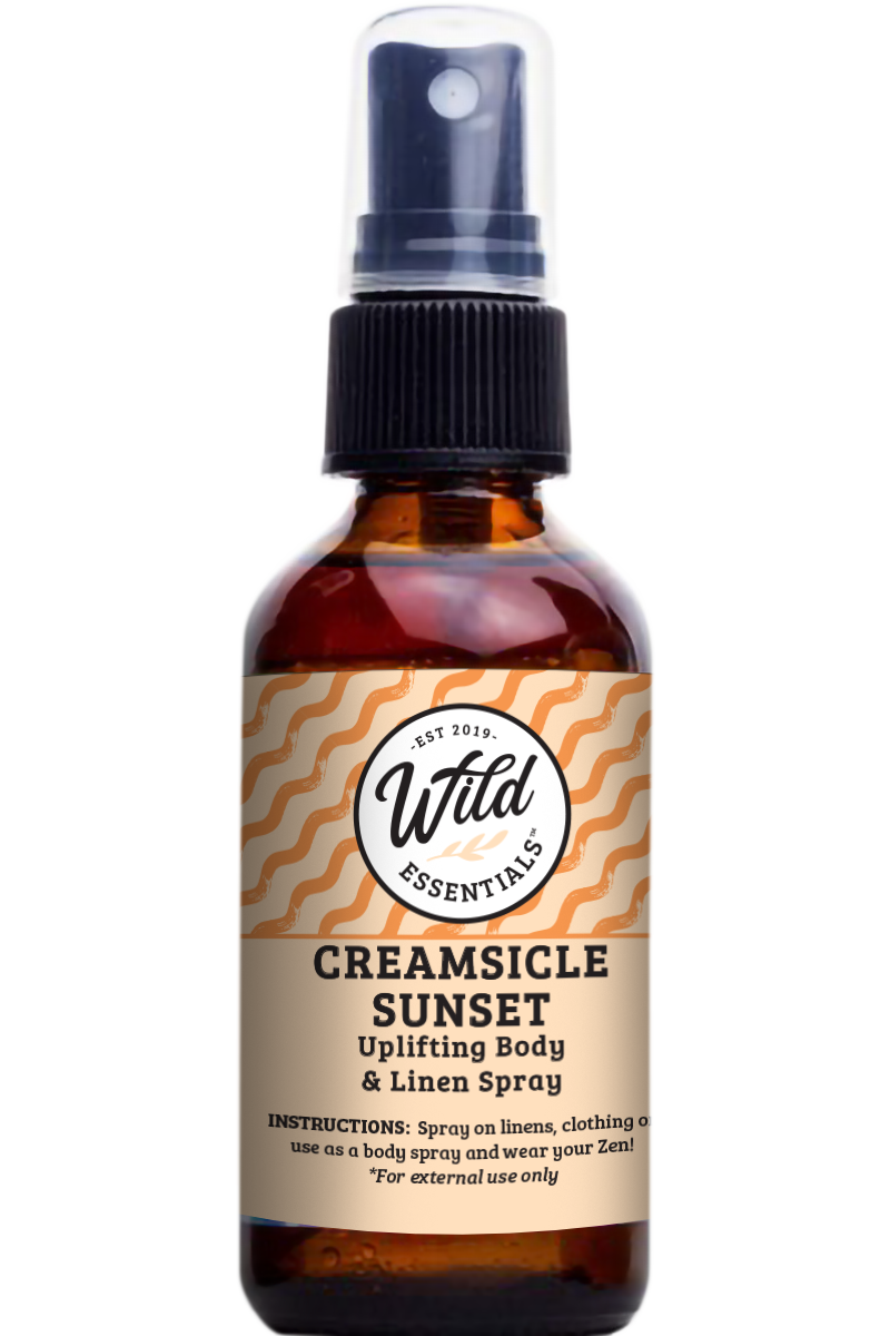 "Creamsicle Sunset" orange cream Body Spray - 2 oz./60ml