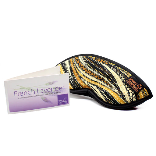 Dream Essence Lavender Aromatherapy Sleep Mask - Made in the USA (3 Styles) - Dream Essentials LLC.