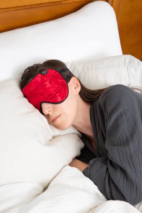 Reversible Silk Sleep Mask Wild at Heart