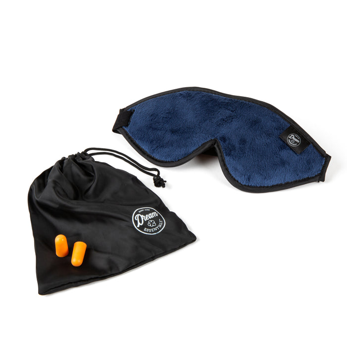 Sleep Mask Eye Mask - 3 Pack Silk Satin Sleep Masks in Purple, Blue, and  Black 