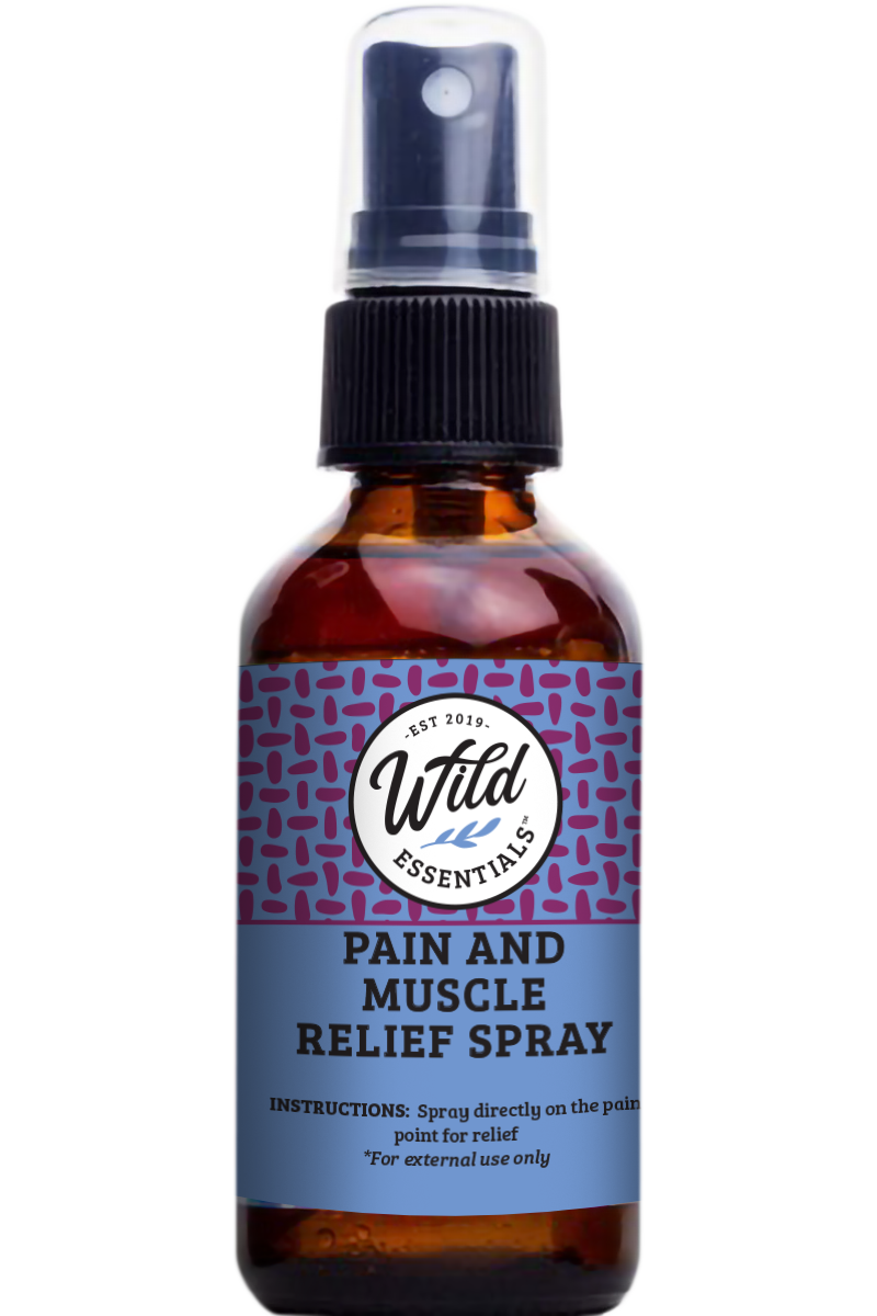 "Pain & Muscle Relief" Spray - 2 oz./60ml