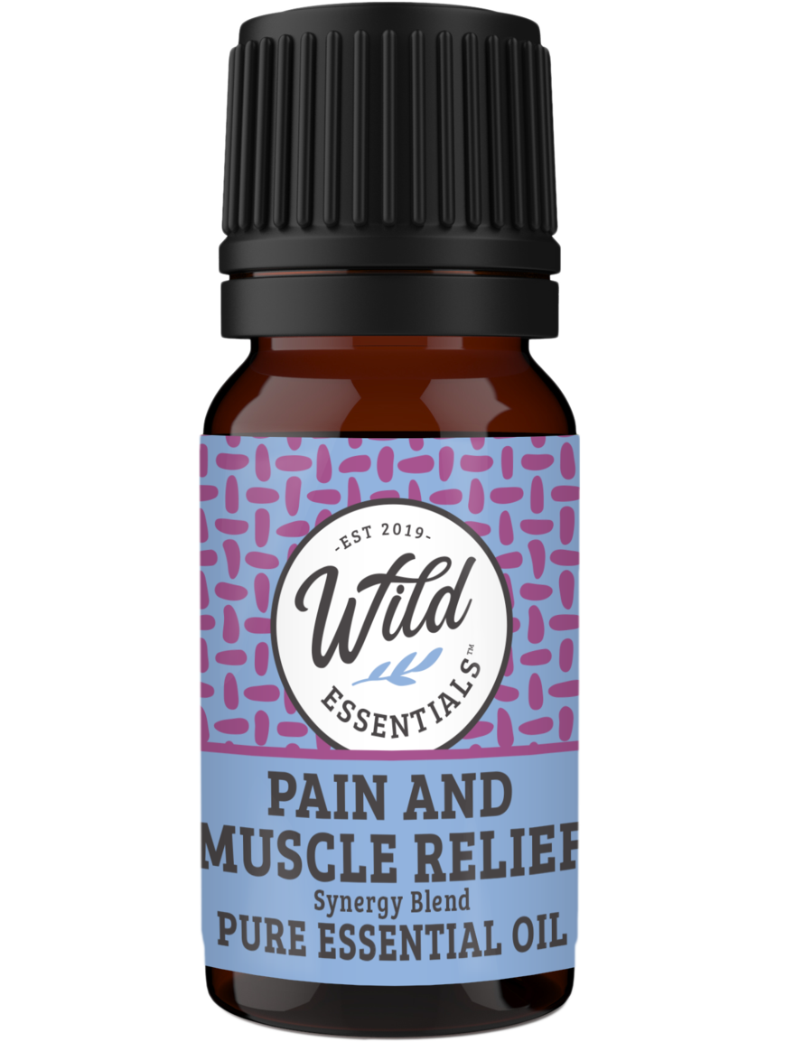Essential Oils Synergy Blends PAIN AND MUSCLE RELIEF