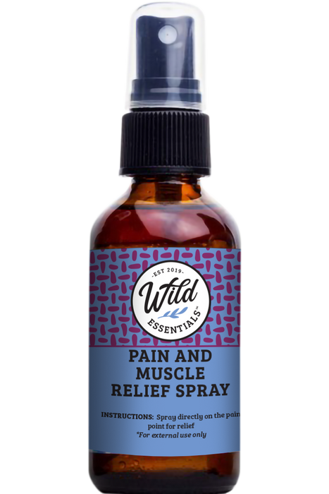 "Pain & Muscle Relief" Spray - 2 oz./60ml