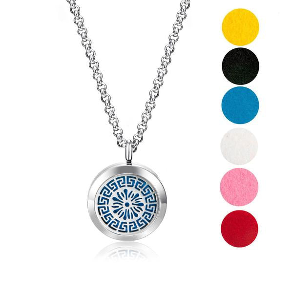 Necklace Diffusers Without Oils GREEK KEY