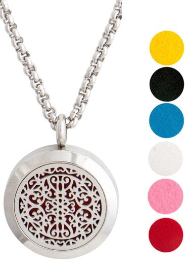 Necklace Diffusers Without Oils (Stainless Steel) - Dream Essentials LLC.