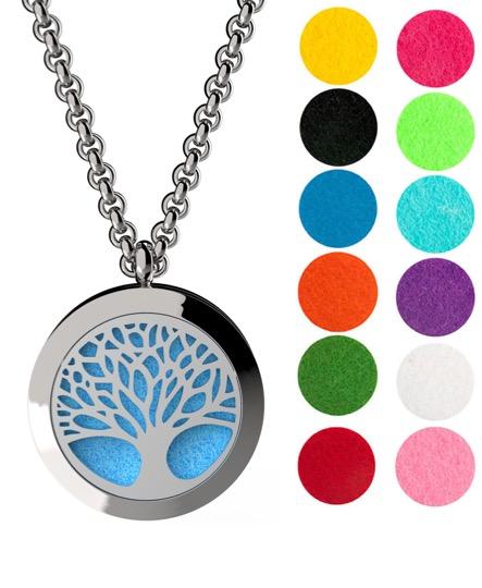 Necklace Diffusers Without Oils TREE OF LIFE