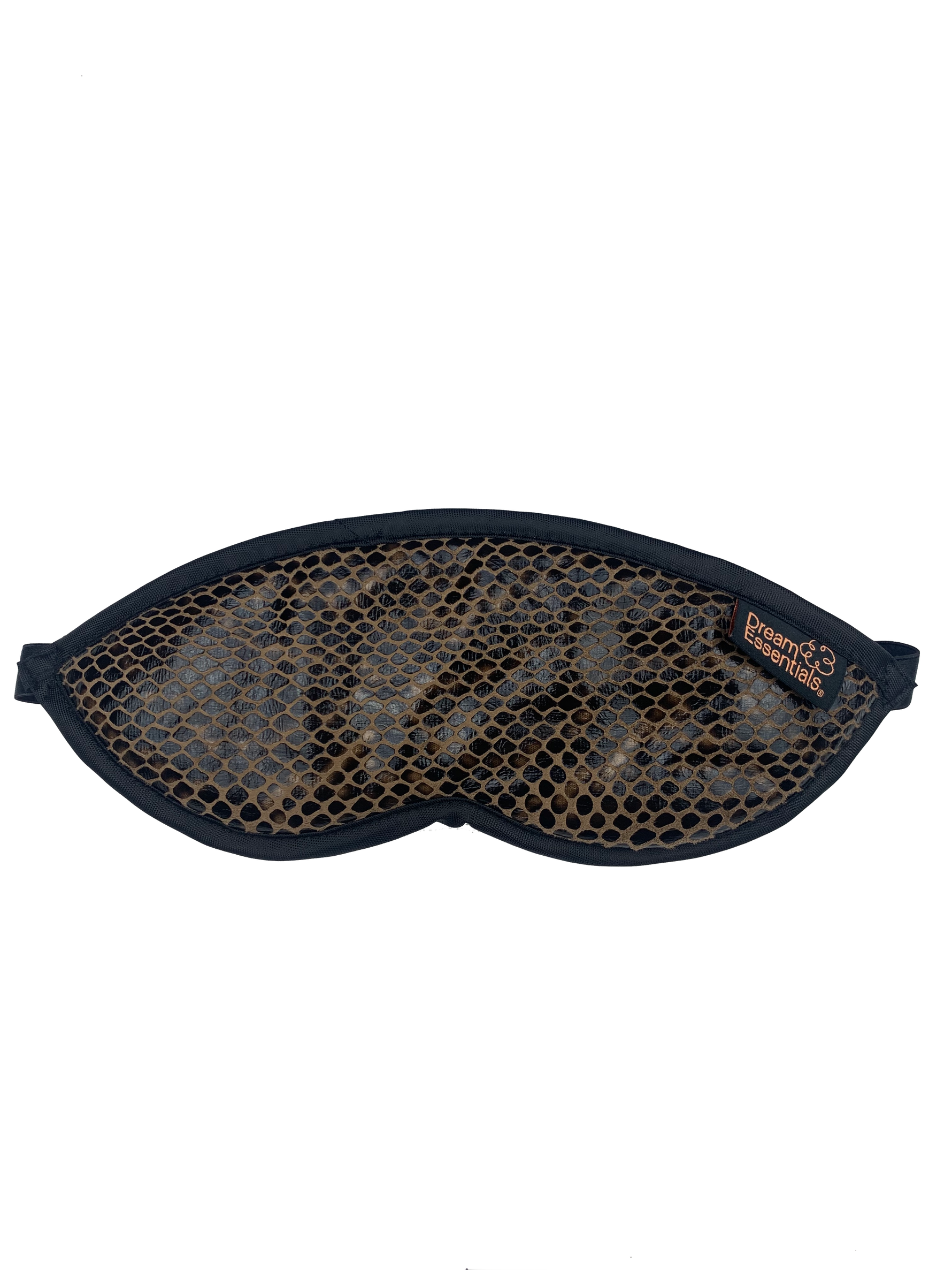 Micro Suede Snake Skin Style Sleep Mask - Made in the USA - Dream Essentials LLC.