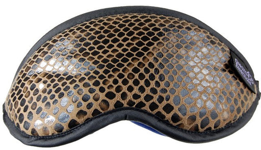 Micro Suede Snake Skin Style Sleep Mask - Made in the USA - Dream Essentials LLC.