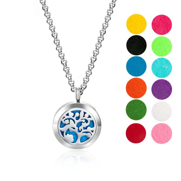 Necklace Diffusers Without Oils ARBOL TREE