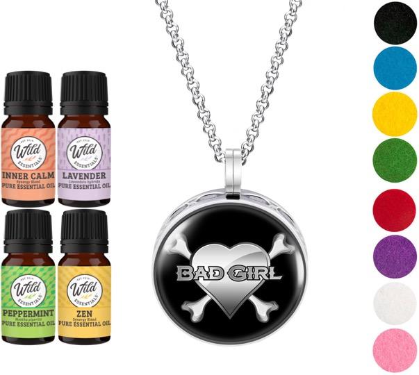 Necklace Diffusers With Oils BAD GIRL