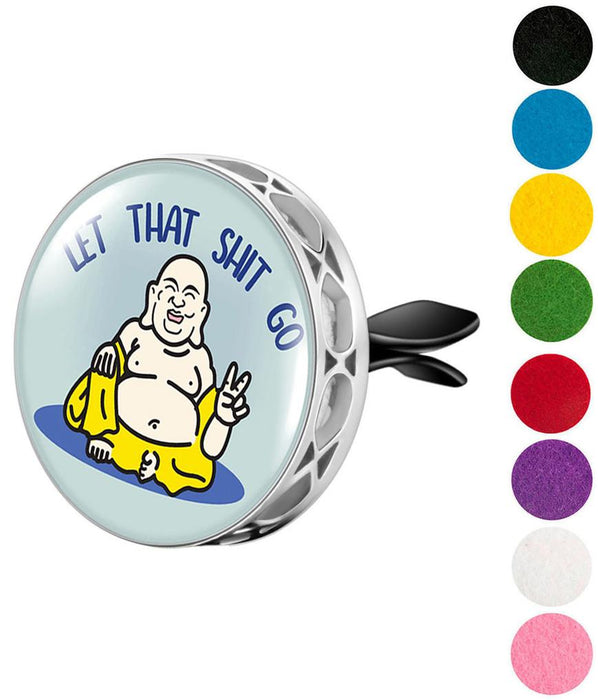 Car Vent Diffusers Without Oils LET IT GO BUDDHA