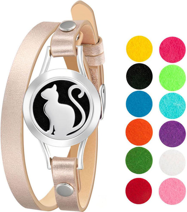 Bracelet Diffusers Without Oils PRETTY KITTY (ROSE GOLD BAND)