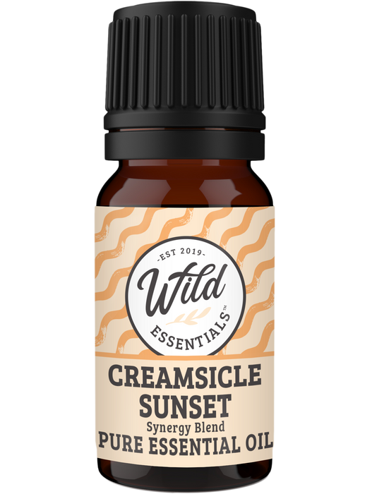 Essential Oils Synergy Blends - CREAMSICLE SUNSET - Uplifting Mood Boost Formula