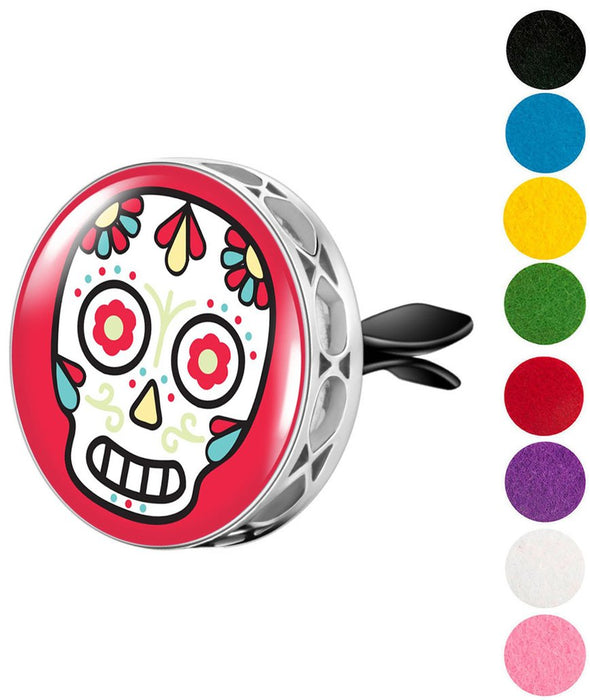 Car Vent Diffusers Without Oils  SUGAR SKULL