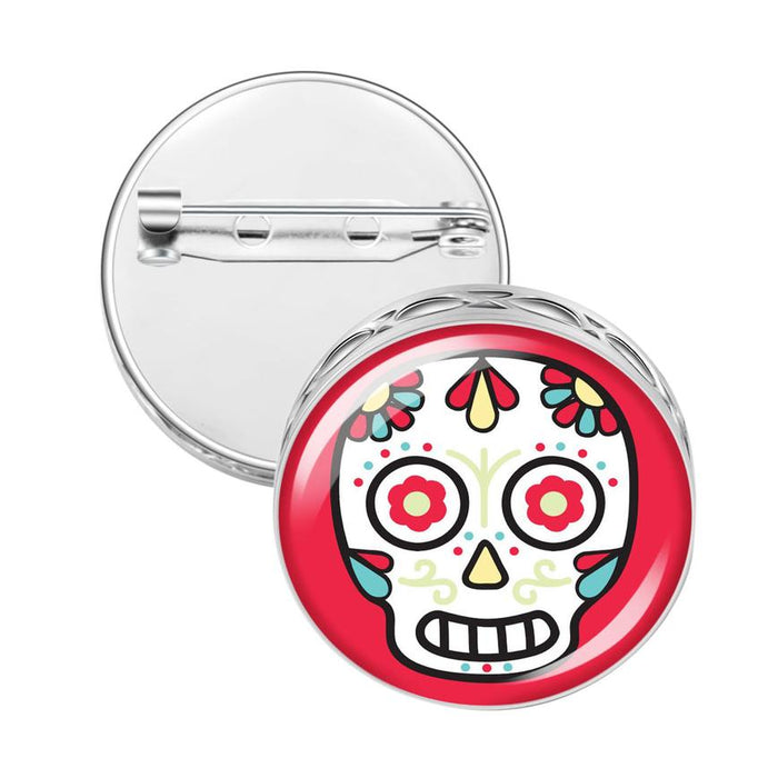 Pin Brooch Diffusers Without Oils SUGAR SKULL