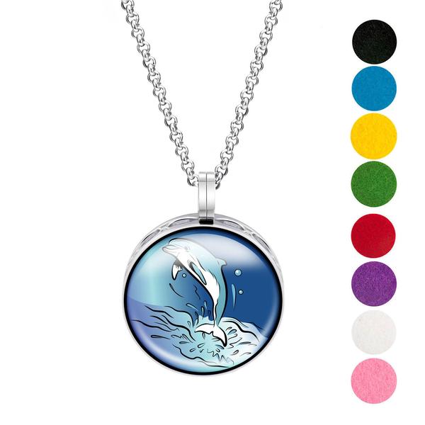 Necklace Diffusers Without Oils DOLPHIN