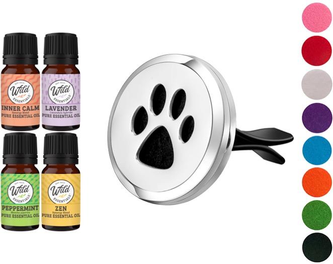Car Vent Diffusers With Oils DOG PAW