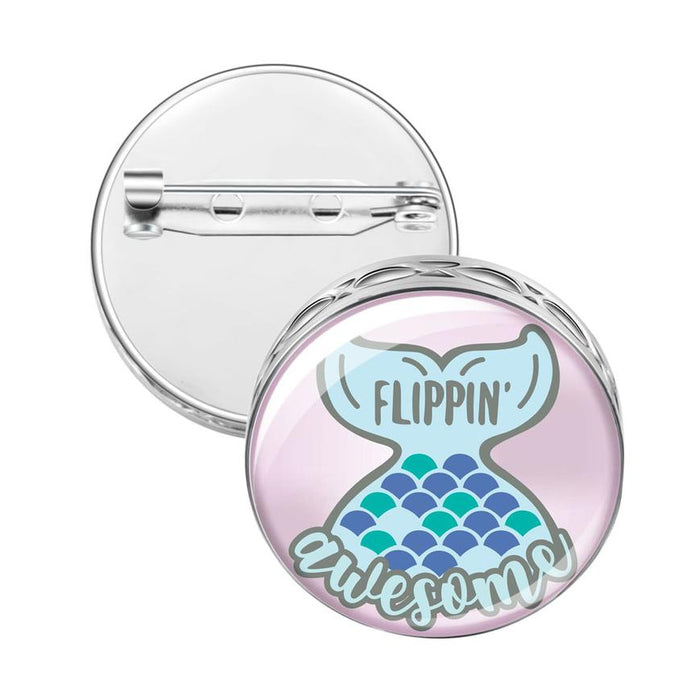 Pin Brooch Diffusers Without Oils MERMAID