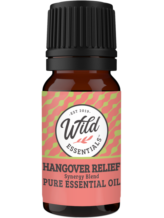 Essential Oils Synergy Blends HANGOVER RELIEF - HEADACHE/NAUSEA FORMUL —  Wild Essentials LLC.