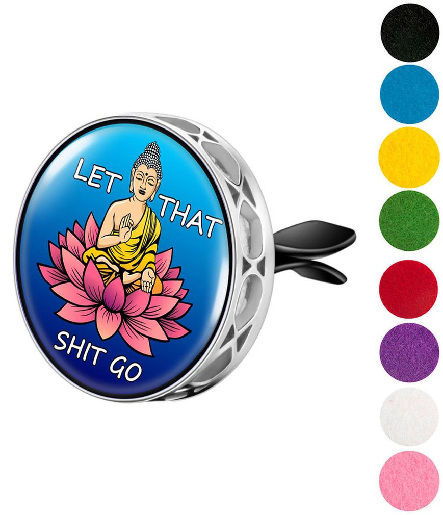 Car Vent Diffusers Without Oils LET IT GO LOTUS