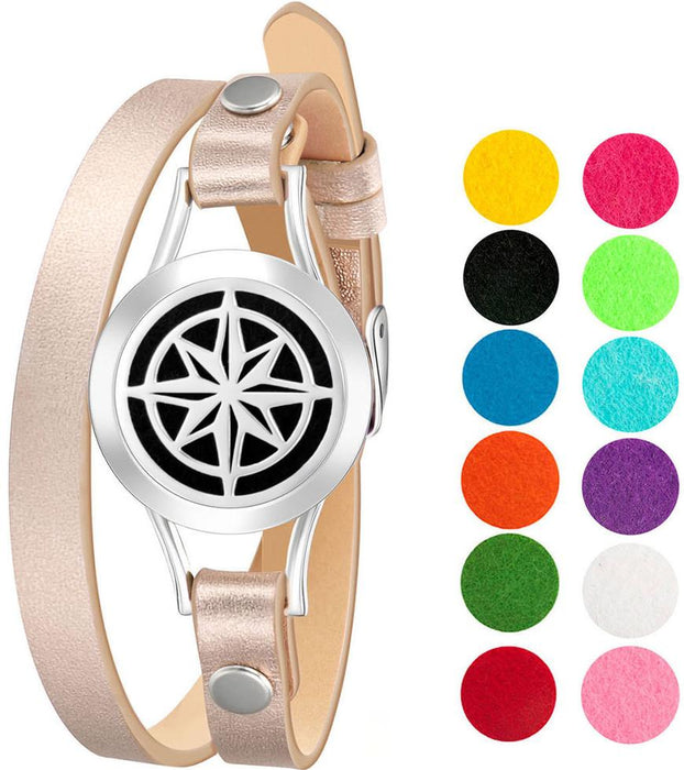 Bracelet Diffusers Without Oils NAUTICAL STAR (ROSE GOLD BAND)