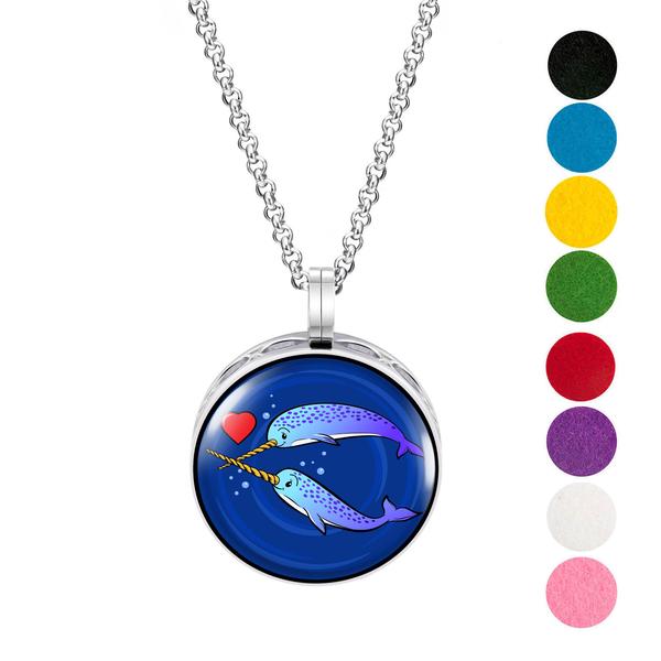 Necklace Diffusers Without Oils NARWHALS