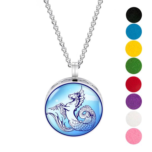 Necklace Diffusers Without Oils SEAHORSE