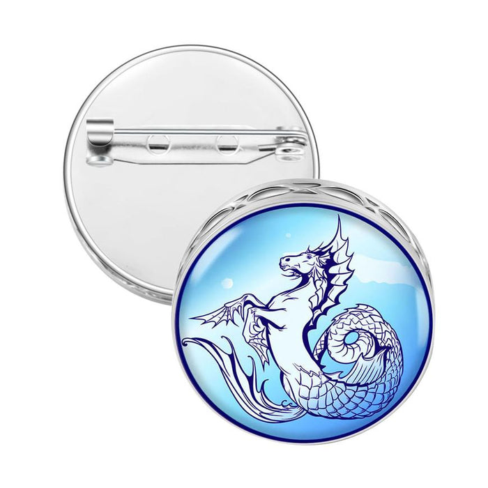 Pin Brooch Diffusers Without Oils SEAHORSE