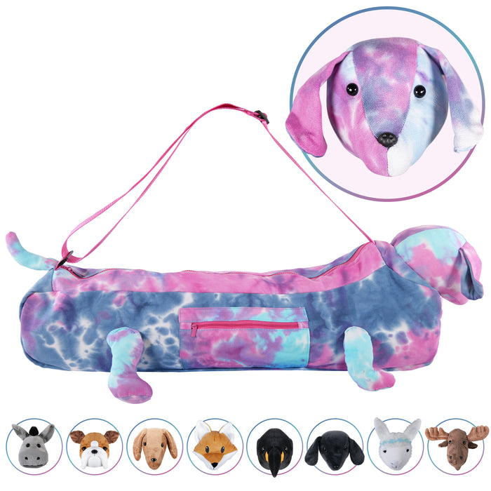  Niapessel Yoga Mat Bag, Yoga Mat Bags for Women, Cute Dog with  Unicorn Horn Print Yoga Mat Holder Bag Carrier Large with Pockets Yoga  Accessories Yoga Gifts for Women And